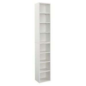 NicBex 8-Tier Corner Bookshelf,70.9 Inch Tall Corner Storage File Cabinet with Adjustable Shelves for Wall Corner,Home Office,Living Room,Bedroom - 1 of 3