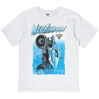 Monster Jam Grave Digger Megalodon El Toro Loco Adult T-Shirt 