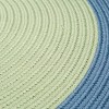 Colonial Mills Dolce Bordered Doormats - Sea Green 70” x 70” - 3 of 3