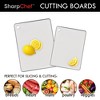 SharpChef 2Pc Reversible Durable Kitchen Cutting Board Set, Non-Slip Rubber Chopping, Juice Grooves, Dishwasher Safe, Easy Grip Handles, BPA-Free - 2 of 4