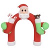 VidaXL Christmas Inflatable Arch Gate LED 126" - 4 of 4
