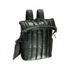 Joan & David Tubular Quilted Metallic Puffer Nylon 18-Inch Workbook Backpack - 3 of 4