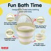 DOLU Foldable Baby Bath Bucket, Compact Toddler Wash Tub, Ages 6+ Months, Green - 3 of 4