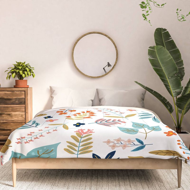 83 Oranges Botanical Harmony 100% Cotton Comforter Set - Deny Designs, 4 of 6