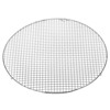 Unique Bargains Stainless Steel Round Cross Wire Barbecue Grill with Legs - 3 of 4