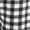plaid black & white