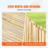 VEVOR Natural Bamboo Privacy Fence Screen, Eco-Friendly Privacy Bamboo Slat Fence, 6 ft H x 16 ft L Decorative Bamboo Screen Panel, Wood Color - 3 of 4