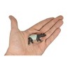 Collectible Wildlife Gifts | Tapir, Terry Asian Malayan Plastic Animal Toy  Realistic Hand Painted Figure  Model Figurine Replica Gift 2" F4096 B52 - 2 of 4
