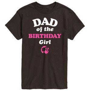 Men's - Barbie - Dad of The Birthday Girl Short Sleeve Graphic T-Shirt - 1 of 4