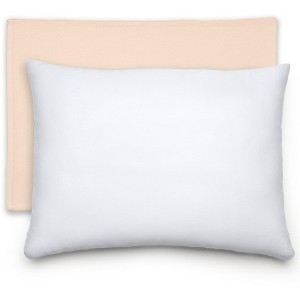 Toddler Pillow with Cotton Pillowcase, 13"x18", Kids Pillow for Sleeping by Comfy Cubs - 1 Pack - 1 of 4
