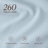 260 Thread Count Organic Cotton Percale Fitted Sheet by Bare Home - 4 of 4