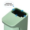 Unique Bargains Durable Plastic Magnetic Two-in-One Design No-Punch Installation Toothbrush Holder - 3 of 4