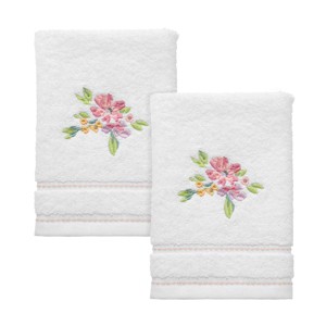 Izod Catalina White 2-Pack Fingertip Towel Set - 1 of 4