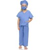 Kidsway Unisex Surgeon Doctor Scrubs Dress up Costume Set Boys Girls - 3 of 4