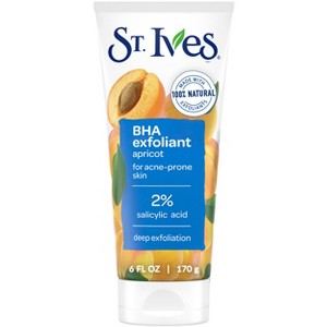 St. Ives BHA Apricot Face Exfoliant for Acne Prone Skin, 6oz​ - 1 of 4