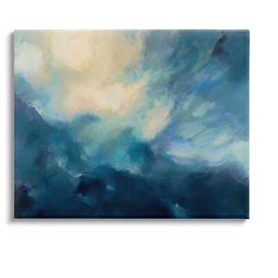 Stupell Industries Abstract Night Sky Scene Canvas Wall Art