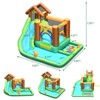Infans Bountech Inflatable Waterslide Bounce House Climbing Wall without Blower - 2 of 4