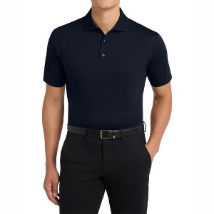 Mafoose Men's Short Sleeve Moisture-Wicking Tall Tech Pique Polo Shirt - 1 of 4