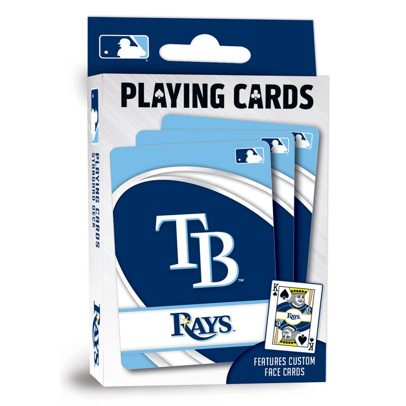 MasterPieces Officially Licensed MLB Tampa Bay Rays Playing Cards - 54 Card Deck for Adults, 2 of 6