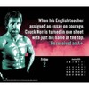 Trends International 2026 Chuck Norris Dayata Time 6.12"x5.37" Box Calendar - 4 of 4