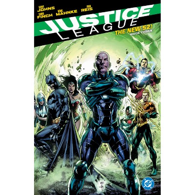 Justice League: The New 52 Book Three - by  Geoff Johns (Paperback)