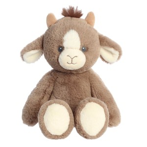 ebba Large Billie Goat Cuddlers Adorable Baby Stuffed Animal Brown 14" - 1 of 4