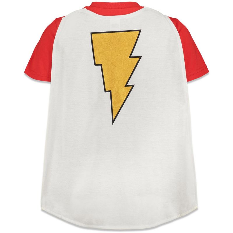 DC Comics Shazam! T-Shirt and Cape Little Kid to Big Kid , 4 of 8