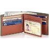 Paaaawaters Stealth Mode Leather Bifold Wallet for Men With ID Window and RFID Blocking - 2 of 4