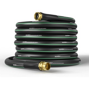 75 ft Garden Hose 5/8", Less Kink Heavy Duty Water Hose, Durable & Flexible Hose for Outdoor, Lawn, Car Washing, Pet Bathing and Household,GreatBuddy - 1 of 4