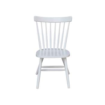 Copenhagen Armless Chair White - International Concepts