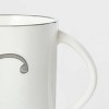 16oz Stoneware Monogram Mug - Spritz™ - image 3 of 3