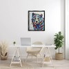 Stupell Industries Geometric Hued Abstract BearFloater Canvas Wall Art - 2 of 4