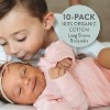 Honest Baby 10-Pack Organic Cotton Long Sleeve Bodysuits - 2 of 4