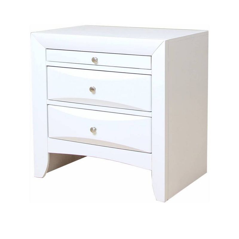 26&#34; Ireland Nightstand White - Acme Furniture, 3 of 7