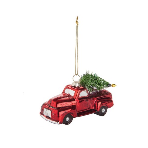 Gallerie Ii Red Pickup Ornament : Target