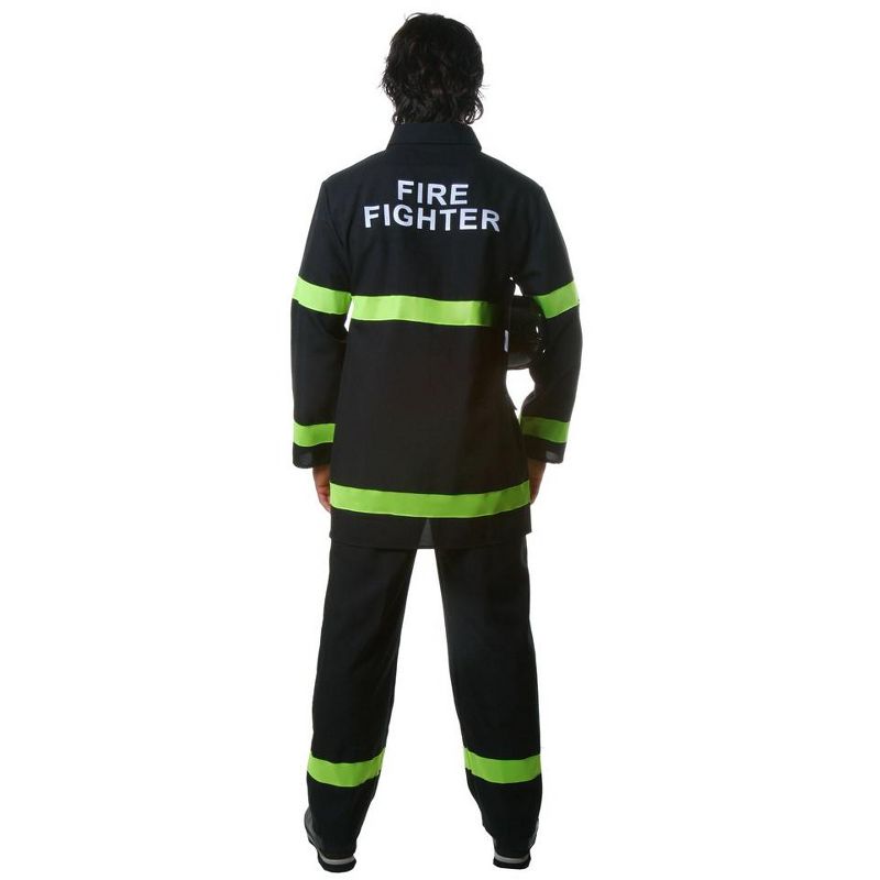 Dress Up America Fire Fighter Costume for Adults, 2 of 3