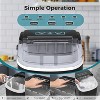 ZAFRO Ice Makers Countertop with Handle,26.5Lbs/24H,9 Cubes in 6 Mins,2 Sizes of Bullet Ice,Portable Machine with SelfCleaning,(Black) - 4 of 4