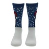 Crazy Dog Men's Santa Jaws Socks Funny Sarcastic Christmas Graphic Novelty Shark Footwear for Men - 3 of 4