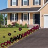 Big Dot of Happiness Maroon Graduation Party Yard Signs - Outdoor Lawn Decorations - ConGRADulations - 2 of 4