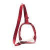 baggallini Women's Clear Stadium Mini Crossbody Festival Event Sling Bag - 3 of 4