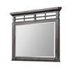 FONTOI Mirror Furniture Decorative Wall Mirror Framed Design Adds Artistic Sophistication and Depth for Bedroom Living Room, Mahogany, 3"*47.75"*39" - 4 of 4