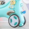 AZL1 Life Concept Rocker and Spring Horse 4 Mode Unicorn Design with Push Handle Backrest Balance Board for Toddler Gift, Blue, 27.17"*9.45"*18.11" - 3 of 4