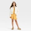 Girls' Sleeveless Woven Romper - Cat & Jack™ - 3 of 3