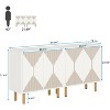 Tribesigns 59 inches Sideboard, Freestanding Storage Cabinet Set - image 3 of 4