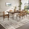 Washable Area Rug Vintage Distressed Floor Cover with Non-Slip Backing, Stain-Resistant Oriental Accent Rug - 2 of 4