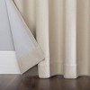 Enzi Herringbone Draft Shield Fleece Insulated 100% Blackout Grommet Curtain Panel - Sun Zero - image 2 of 3