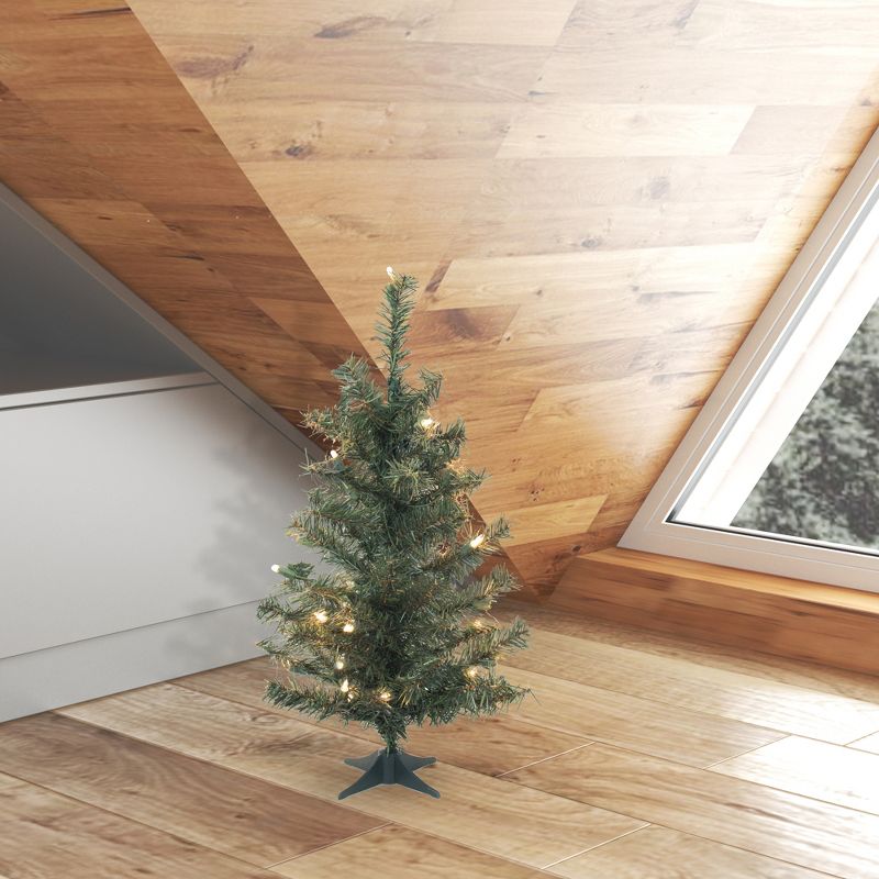 Vickerman Canadian Pine Artificial Christmas Tree, 5 of 6