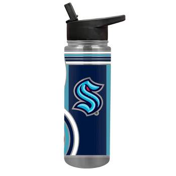 NHL Seattle Kraken 24oz Thirst Hydration Water Bottle