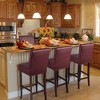 PiccoCasa Waterproof PU Leather Pub Counter Height Side Chair Covers with Elastic Band - 2 of 4