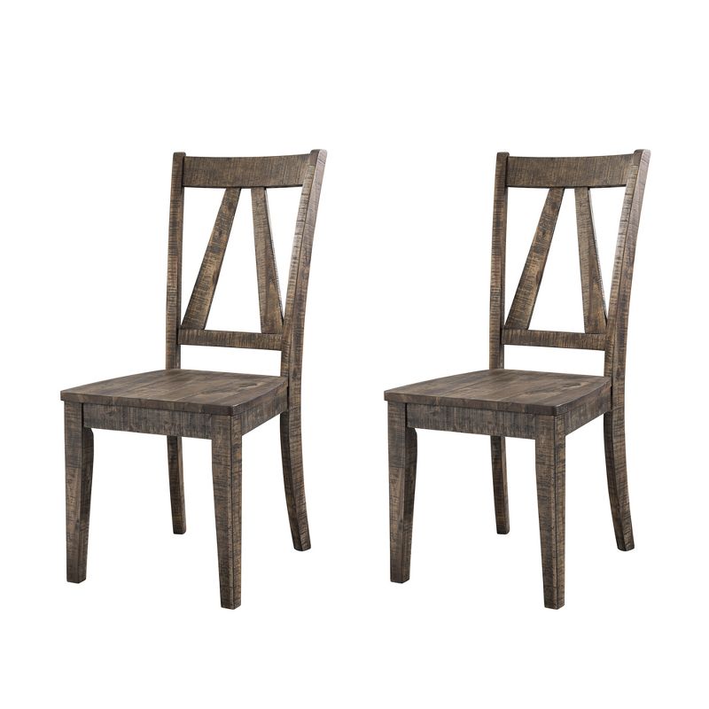 Flynn Wooden Side Chair Set Cream - Picket House Furnishings, 1 of 8